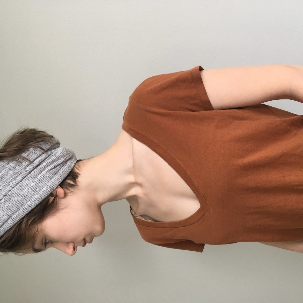 Burnt Orange Summer Tee